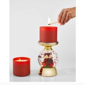Bath & Body Globe Owl Candle Holder